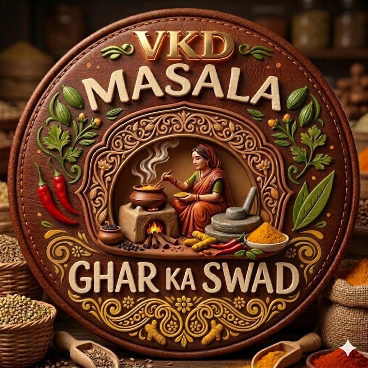 VKD Masala Logo